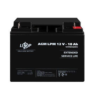 Аккумулятор AGM LPM 12V &ndash; 18 Ah 112324 фото