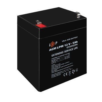 Акумулятор AGM LPM 12V &ndash; 5 Ah 12678 фото