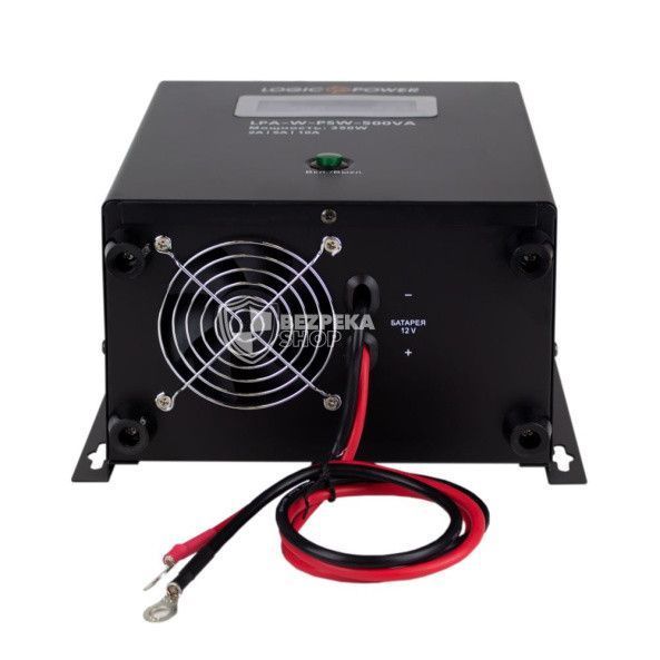 Джерело безперебійного живлення Logicpower LPA-W-PSW-500VA+ (350 Вт) 2 A / 5 A / 10 A з правильною синусоїдою 12345 фото