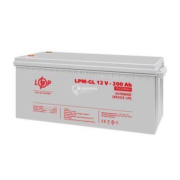 Аккумулятор гелевой LogicPower 12В 200А год (LPM-GL 12V &ndash; 200 Ah) GEL 67677 фото