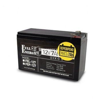 Аккумулятор 12В 7 Ач для ИБП Full Energy FEP-127 70567 фото