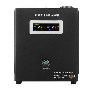 ИБП с правильной синусоидой 12V LPA-W-PSW-500VA(350Вт) 2A/5A/10A 898750 фото
