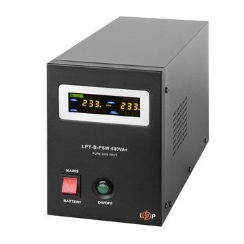 ДБЖ з правильною синусоїдою 12V LPY-B-PSW-500VA+ (350Вт) 5A/10A 100987 фото