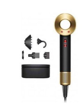 Фен Dyson HD07 Supersonic Onyx Black/Gold (534017-01) 8535 фото